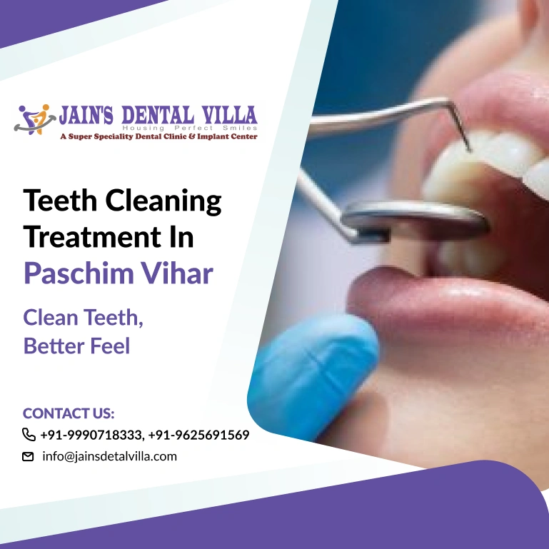 teeth cleaning paschim vihar