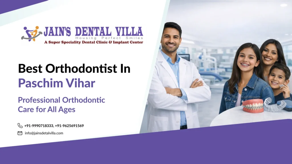 Best orthodontist in paschim vihar banner