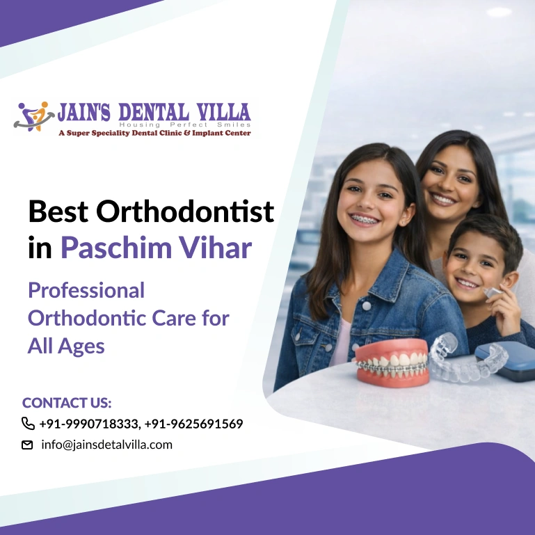 Best orthodontist in paschim vihar